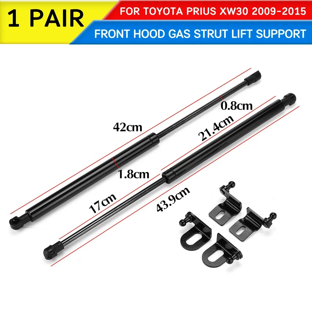 Car Front Engine Cover Hood Shock Lift Support Rod Arm Gas Spring Bracket Struts Bar For Toyota Prius XW30 2009 2010 2011-2015
Car Front Engine Cover Hood Shock Lift Support Rod Arm Gas Spring Bracket Struts Bar For Toyota Prius XW30 2009 2010 2011-2015