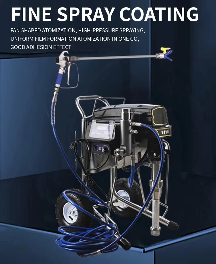 Professional 220V Large Electric High Voltage Brushless Motor Airless Painting Tool Latex Paint Power Putty Sprayer
Professional 220V Large Electric High Voltage Brushless Motor Airless Painting Tool Latex Paint Power Putty Sprayer