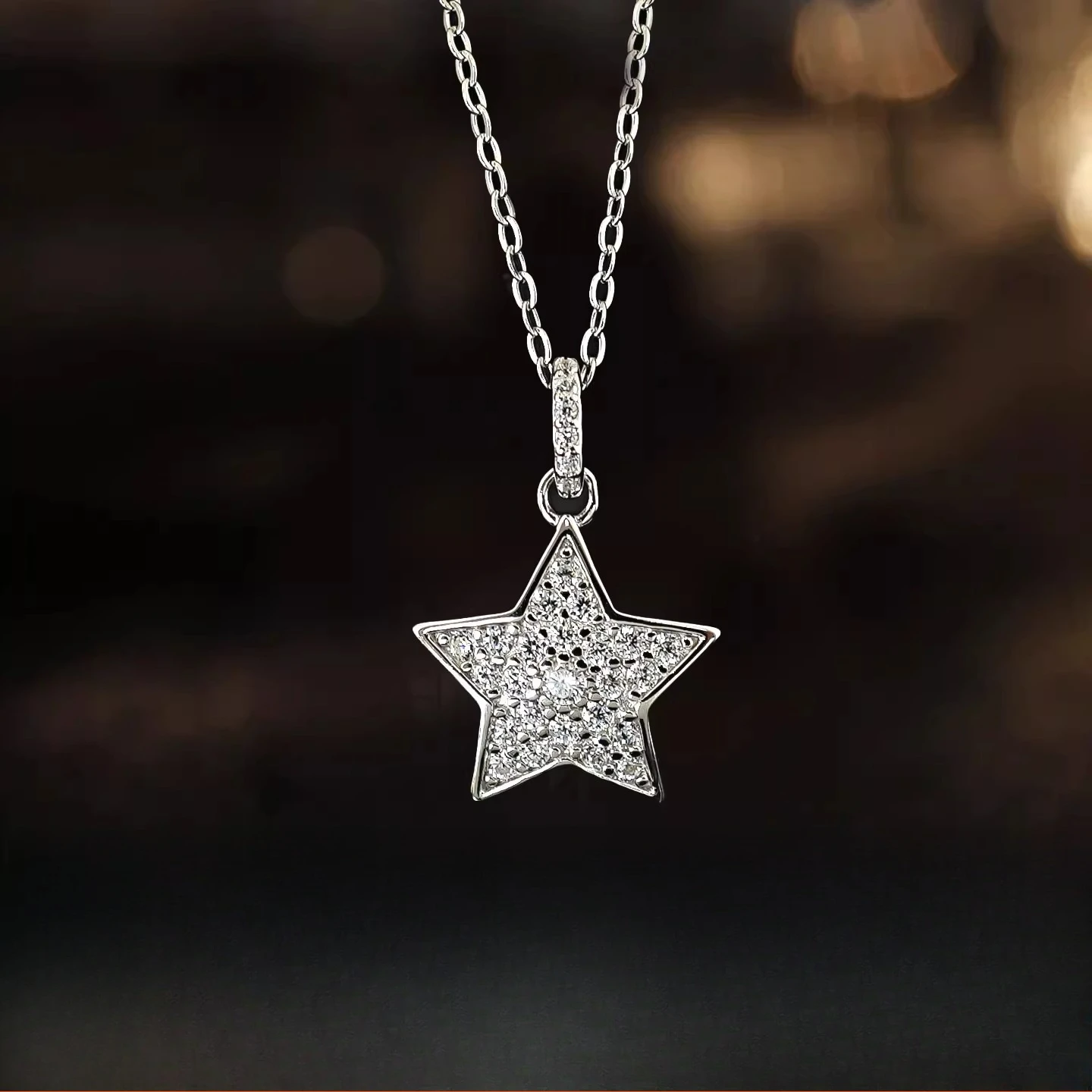 Серебряное колье с подвеской в виде звезды 925 пробы, изысканное и компактное, полный комплект, женское, легкое, роскошное, для повседневной носки, новое ювелирное украшение
Серебряное колье с подвеской в виде звезды 925 пробы, изысканное и компактное, полный комплект, женское, легкое, роскошное, для повседневной носки, новое ювелирное украшение