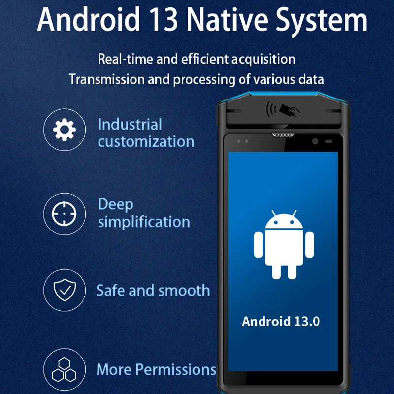 2025 hot sale Rugged Android 13 Handheld Mobile PDA with Waterproof IP67 Shockproof 4G LTE RFID WIFi Stock Inventory Data Collec
2025 hot sale Rugged Android 13 Handheld Mobile PDA with Waterproof IP67 Shockproof 4G LTE RFID WIFi Stock Inventory Data Collec