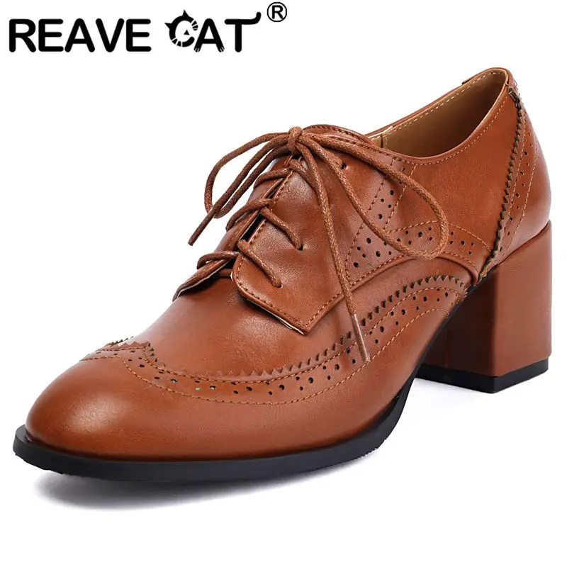 REAVE CAT Ретро женские туфли-лодочки с круглым носком на блочном каблуке 6 см со шнуровкой, разноцветные, большой размер 46 47 48 Повседневная женская повседневная обувь на весну
REAVE CAT Ретро женские туфли-лодочки с круглым носком на блочном каблуке 6 см со шнуровкой, разноцветные, большой размер 46 47 48 Повседневная женская повседневная обувь на весну