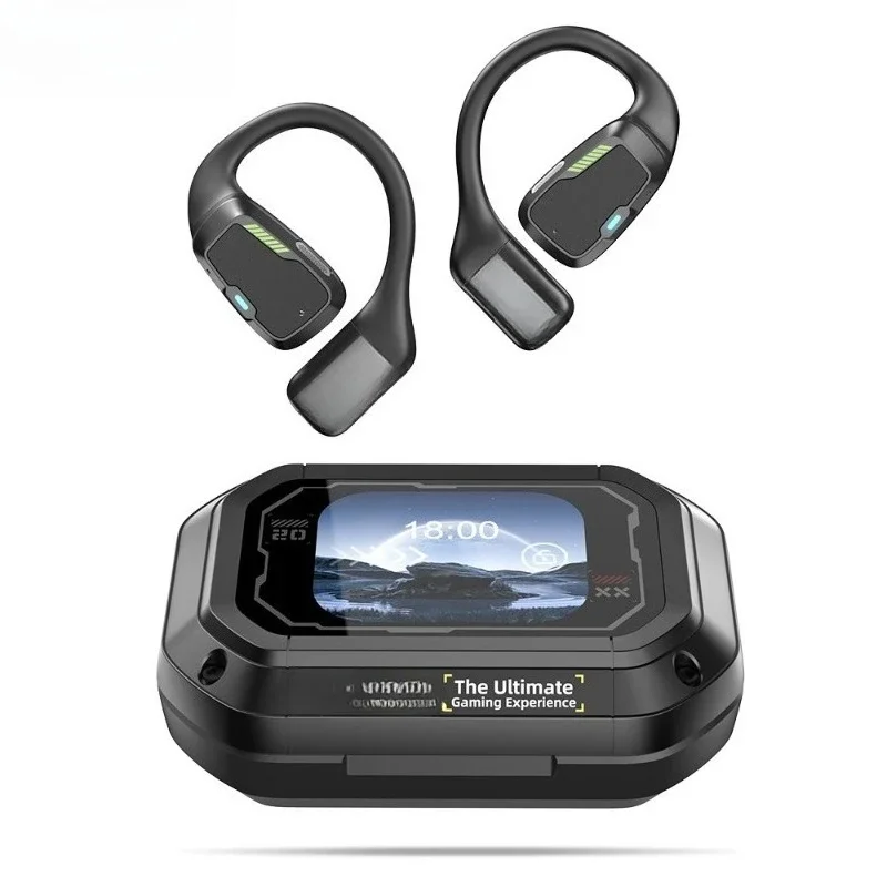 XP6 true wireless bluetooth headset, ear-hanging non-in-ear digital display noise reduction translation e-sports game headset
XP6 true wireless bluetooth headset, ear-hanging non-in-ear digital display noise reduction translation e-sports game headset