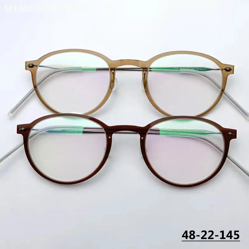 Denmark Brand Design 6765 Oval Round Glasses Frame Men Women Screwless Titanium Acetate Eyeglasses Ultralight Spectacles Eyewear
Denmark Brand Design 6765 Oval Round Glasses Frame Men Women Screwless Titanium Acetate Eyeglasses Ultralight Spectacles Eyewear
