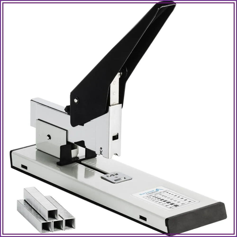 Heavy Duty Stapler, 200 Sheet Capacity, 2000 Staples Included
Heavy Duty Stapler, 200 Sheet Capacity, 2000 Staples Included