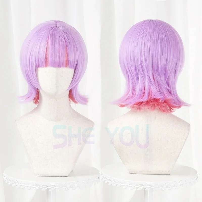 New Panty & Stocking With Garterbelt Anime Cosplay Wig Angel Polyester Polyurethane Brother Purple Blue Wig Halloween Party Prop
New Panty & Stocking With Garterbelt Anime Cosplay Wig Angel Polyester Polyurethane Brother Purple Blue Wig Halloween Party Prop