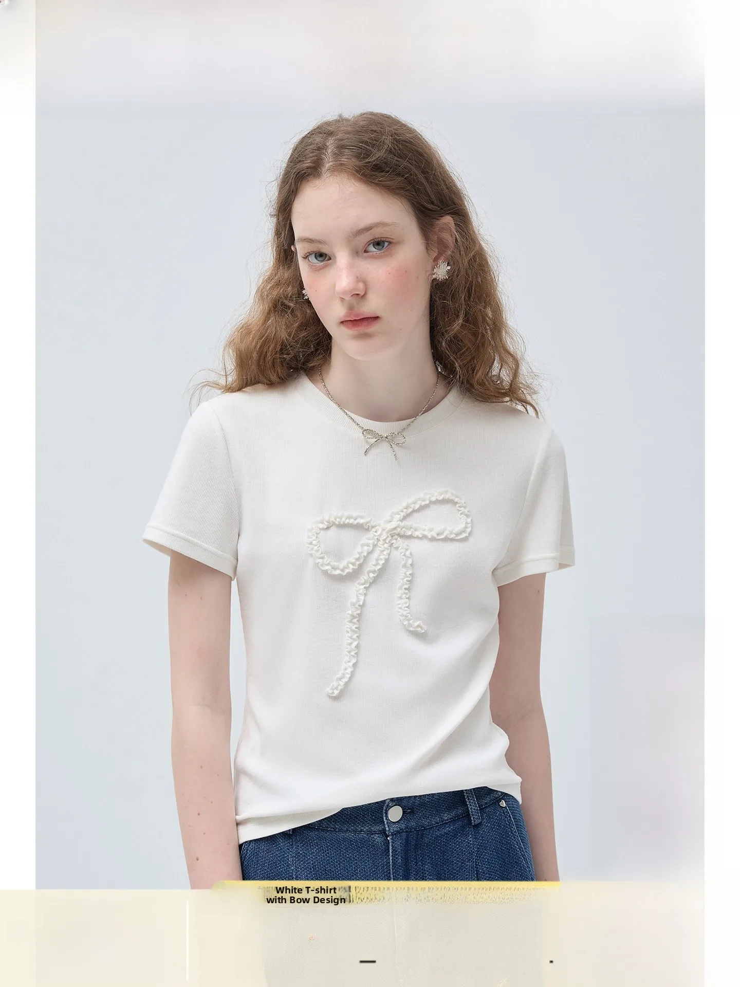 plus Size Women's T-Shirt with Knot round Neck Short Sleeve Slimming Fit Summer New Style for Plump MM Top
plus Size Women's T-Shirt with Knot round Neck Short Sleeve Slimming Fit Summer New Style for Plump MM Top