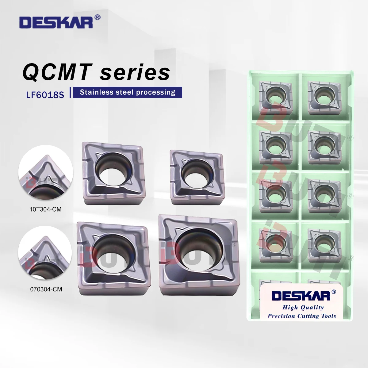 DESKAR 100% оригинальный QCMT050204 QCMT060204 QCMT070304 QCMT080304 QCMT10T304 см LF6018S токарные станки с ЧПУ, токарные инструменты, карбидные вставки
DESKAR 100% оригинальный QCMT050204 QCMT060204 QCMT070304 QCMT080304 QCMT10T304 см LF6018S токарные станки с ЧПУ, токарные инструменты, карбидные вставки