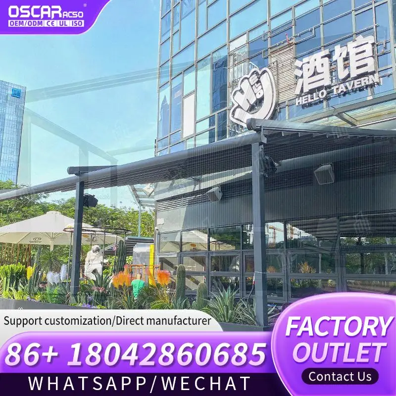 Easily Installed Operable Retractable All Seasons Self supporting Outdoor Roof for Pergola and Gazebo Retractable Canopy Pergola
Easily Installed Operable Retractable All Seasons Self supporting Outdoor Roof for Pergola and Gazebo Retractable Canopy Pergola