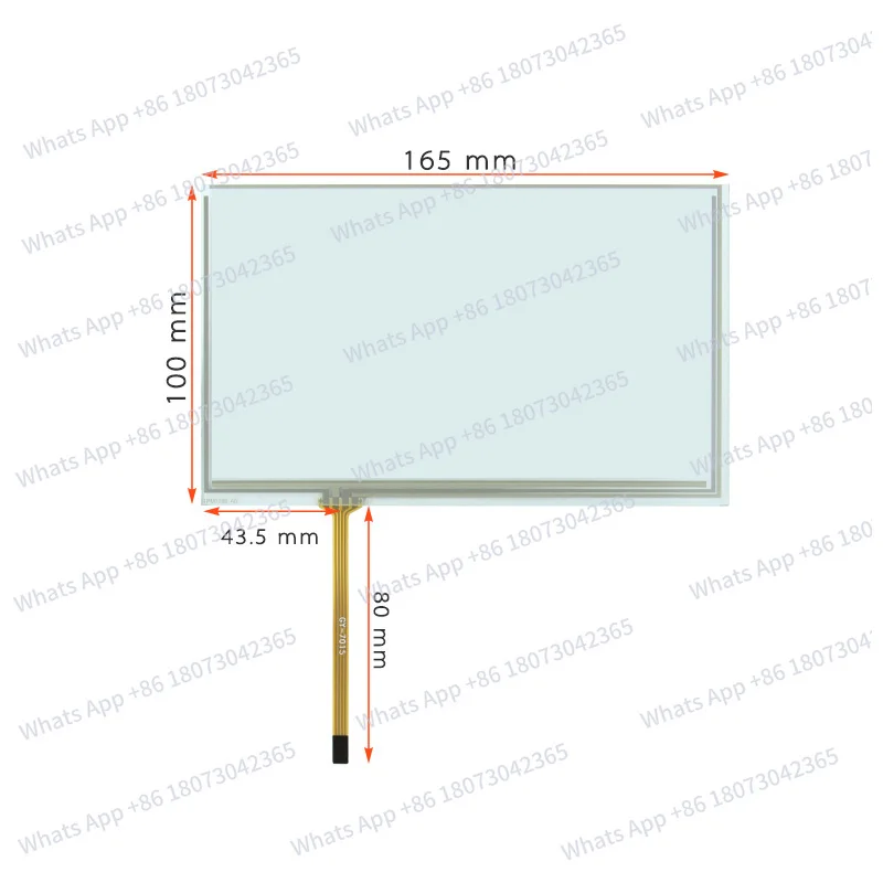 7-дюймовый резистивный сенсорный экран, 4-проводной, 165*100 мм, модель tpm7289, экран для рукописного ввода, 4-проводная сенсорная панель
7-дюймовый резистивный сенсорный экран, 4-проводной, 165*100 мм, модель tpm7289, экран для рукописного ввода, 4-проводная сенсорная панель