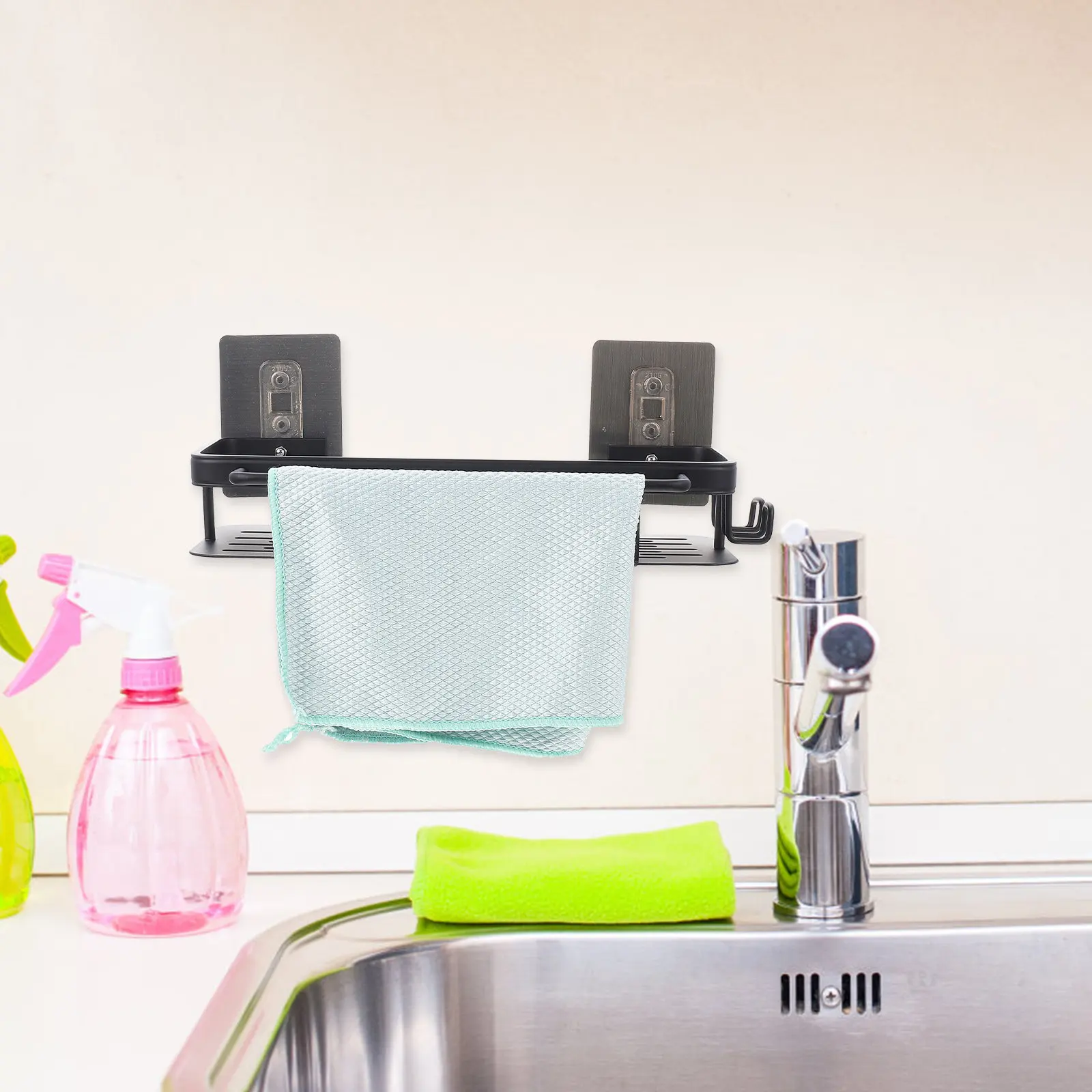 Органайзер для кухонной раковины из космического алюминия: сушилка для тряпок, держатель для губок, полка для сушки, кухонный аксессуар
Органайзер для кухонной раковины из космического алюминия: сушилка для тряпок, держатель для губок, полка для сушки, кухонный аксессуар