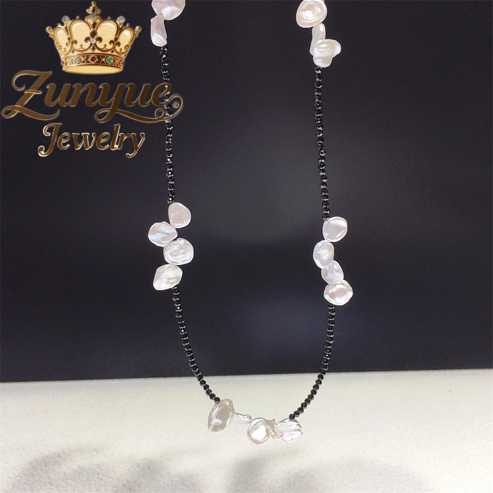 Baroque Natural Freshwater Pearl Petal Necklace Luxury Quality Jewelry Best Selling Fashion Jewelry Exquisite Charms Elegant
Baroque Natural Freshwater Pearl Petal Necklace Luxury Quality Jewelry Best Selling Fashion Jewelry Exquisite Charms Elegant