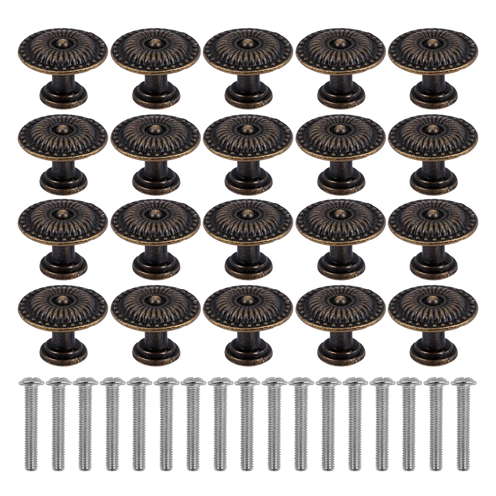 Alloy Round Handle 20 Sets Dresser Pulls Knobs Jewelry Box Door Handles Mini Drawer Hardware Durable Practical Retro Style Easy
Alloy Round Handle 20 Sets Dresser Pulls Knobs Jewelry Box Door Handles Mini Drawer Hardware Durable Practical Retro Style Easy