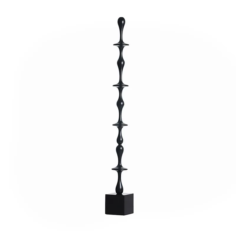French medieval sculpture ornament living room sofa floor decoration clothing store art black cylinder
French medieval sculpture ornament living room sofa floor decoration clothing store art black cylinder