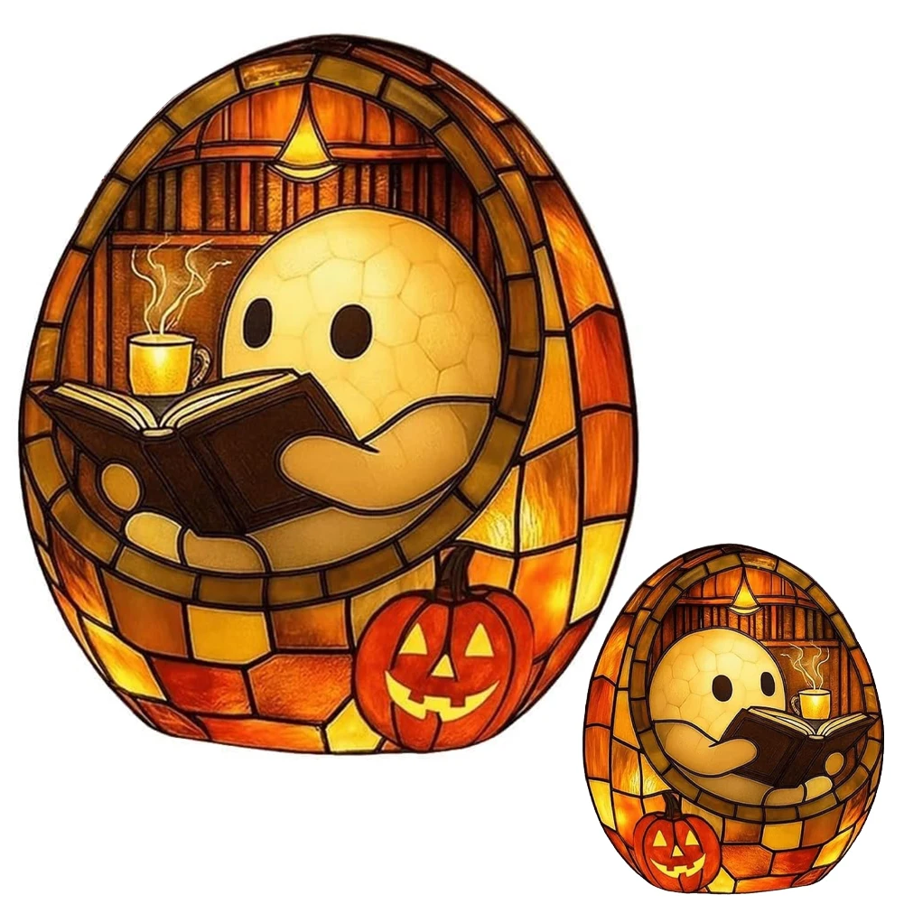 Симпатичный светодиодный светильник для чтения призраков на Хэллоуин, эстетический светильник для чтения книг, декор на Хэллоуин для читателей и любителей книг
Симпатичный светодиодный светильник для чтения призраков на Хэллоуин, эстетический светильник для чтения книг, декор на Хэллоуин для читателей и любителей книг