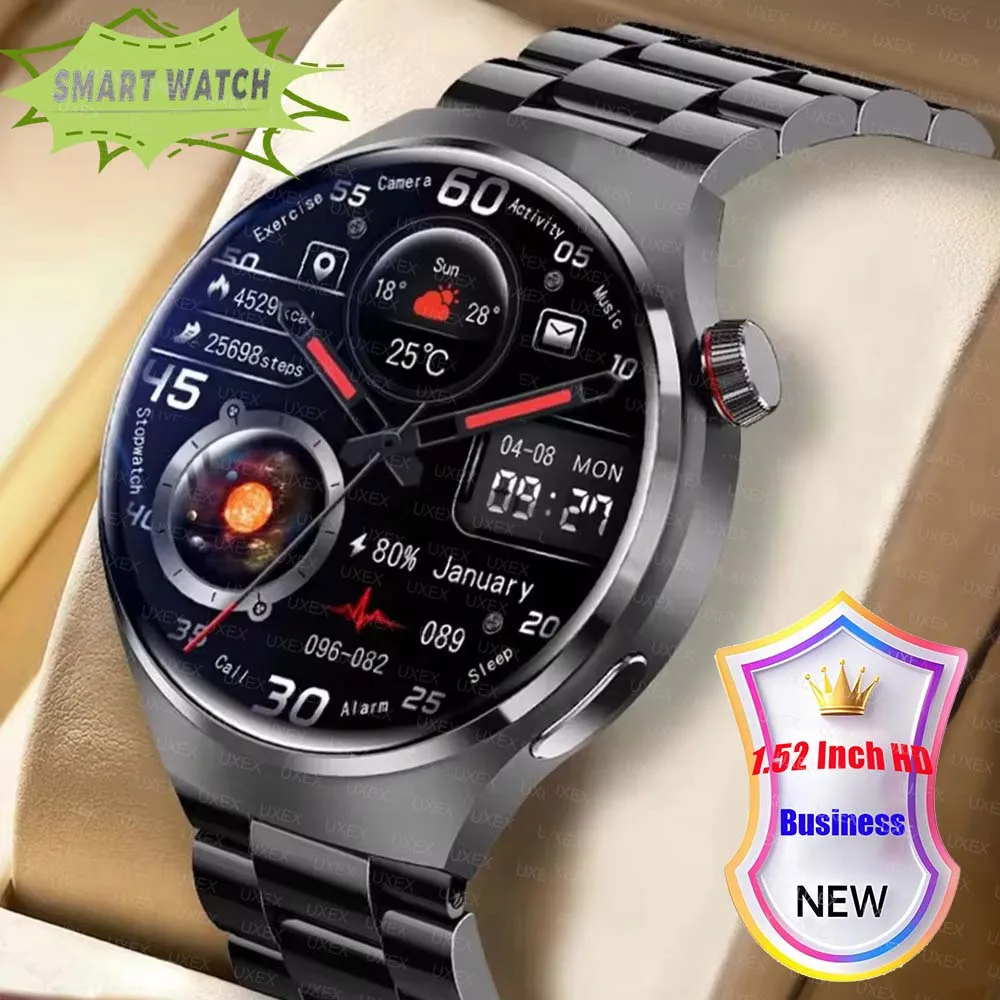 Watches Pro New Men's Smartwatch High-Definition 1.52 Screen Health Tracker Bluetooth Call Voice Assistant Sports Smartwatches
Watches Pro New Men's Smartwatch High-Definition 1.52 Screen Health Tracker Bluetooth Call Voice Assistant Sports Smartwatches