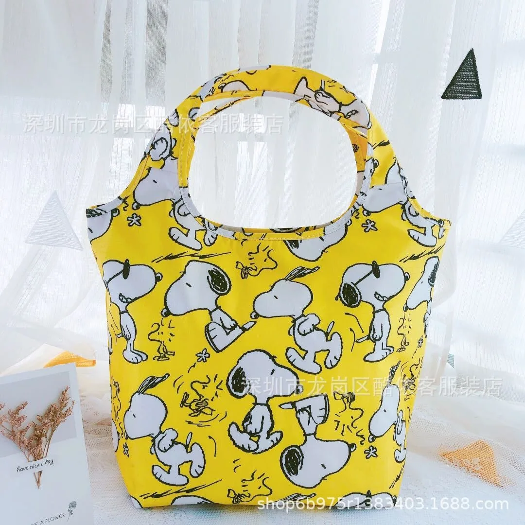 Anime Snoopy Insulated Lunch Bag Cartoon Dog Al Film Thermal Insulation Bento Bag Portable Waterproof Cooler Picnic Handbag
Anime Snoopy Insulated Lunch Bag Cartoon Dog Al Film Thermal Insulation Bento Bag Portable Waterproof Cooler Picnic Handbag