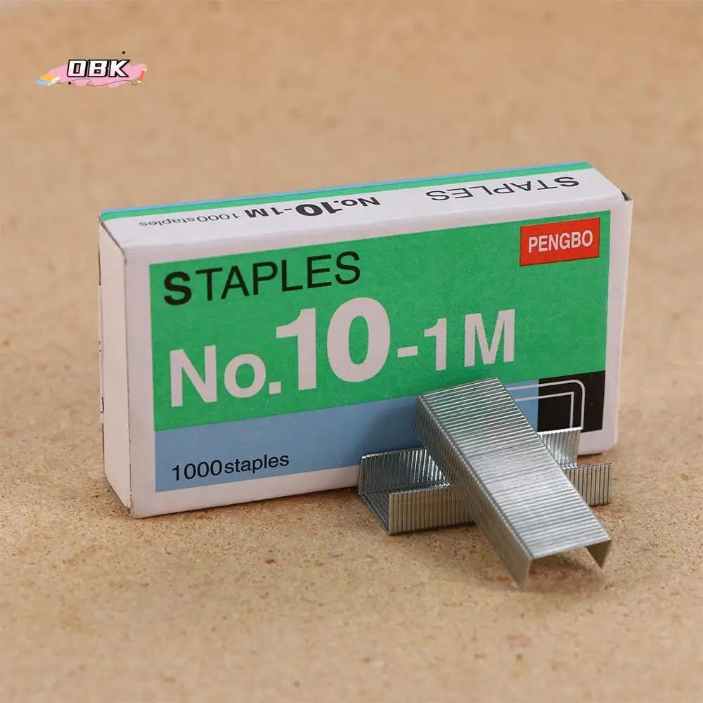 Supplies Stapling Machines Stationary 1000Pcs/Box Anti-rust For Stapler Staples Mini Staple Metal Staples No.10 Binding Stapler
Supplies Stapling Machines Stationary 1000Pcs/Box Anti-rust For Stapler Staples Mini Staple Metal Staples No.10 Binding Stapler