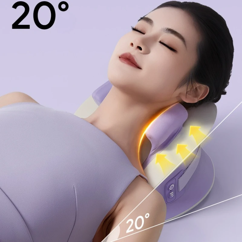 Wireless Neck Massager with Heat & 3D Kneading - Portable for Shoulders/Back/Neck Pain Relief at Home/Travel
Wireless Neck Massager with Heat & 3D Kneading - Portable for Shoulders/Back/Neck Pain Relief at Home/Travel