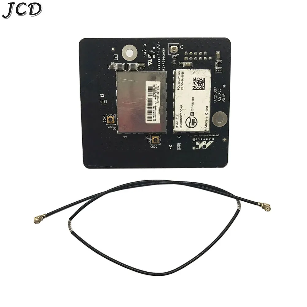 JCD Wireless Bluetooth WiFi Card Module PCB Board Replacement Connector Cable Antenna for Xbox One Console Repair
JCD Wireless Bluetooth WiFi Card Module PCB Board Replacement Connector Cable Antenna for Xbox One Console Repair
