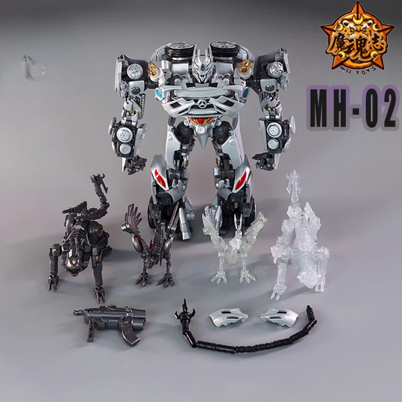 MH02 Soundwave MH-02 Intelligence Officer Laser Bird Movable Alloy Deformation Toy Mecha Model
MH02 Soundwave MH-02 Intelligence Officer Laser Bird Movable Alloy Deformation Toy Mecha Model