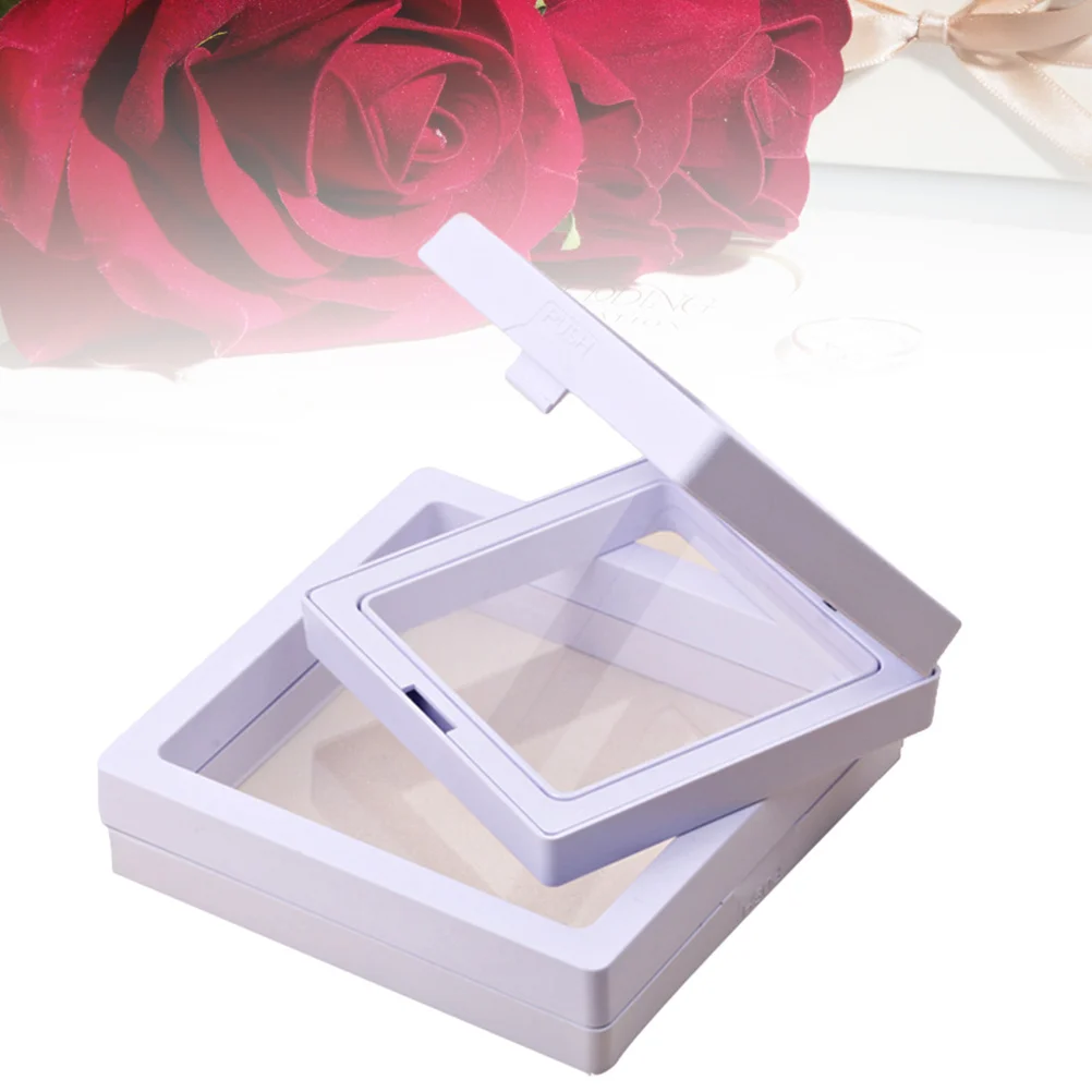 2pcs Jewelry Packaging Suspension Box Transparent Elastic Film Jewelry Brooch Display Box (9 x 9cm + 7 x 7cm)
2pcs Jewelry Packaging Suspension Box Transparent Elastic Film Jewelry Brooch Display Box (9 x 9cm + 7 x 7cm)