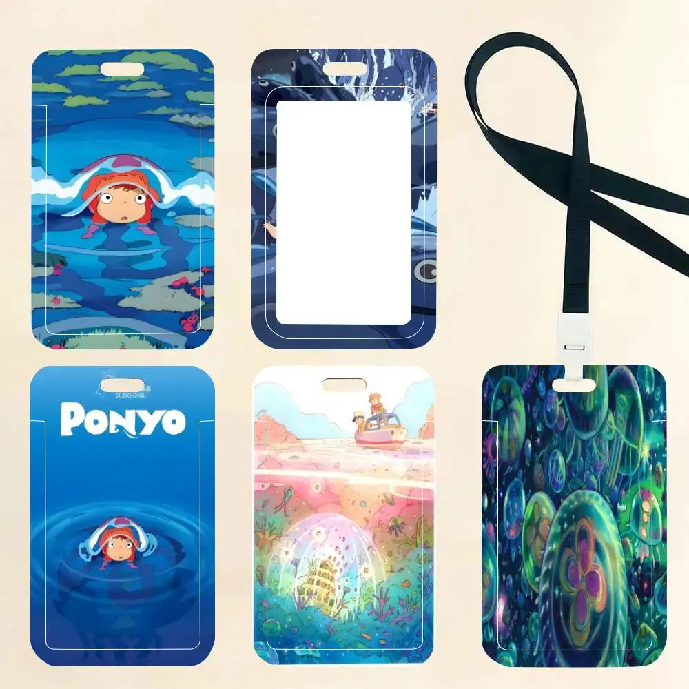 1PC P-Ponyo On Cliff By The Sea ID Card Holder Neck Strap Pendant Door Badge Holder Lanyards Keychain Work Credential
1PC P-Ponyo On Cliff By The Sea ID Card Holder Neck Strap Pendant Door Badge Holder Lanyards Keychain Work Credential