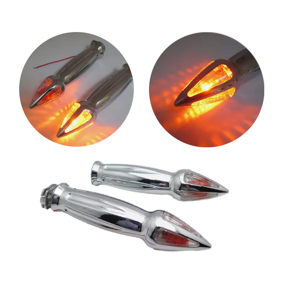 1 inch 25mm Motorcycle Handlebars Hand Grips with LED Turn Signal Light Indicators Chrome For Harley Road King Dyna Sporster
1 inch 25mm Motorcycle Handlebars Hand Grips with LED Turn Signal Light Indicators Chrome For Harley Road King Dyna Sporster
