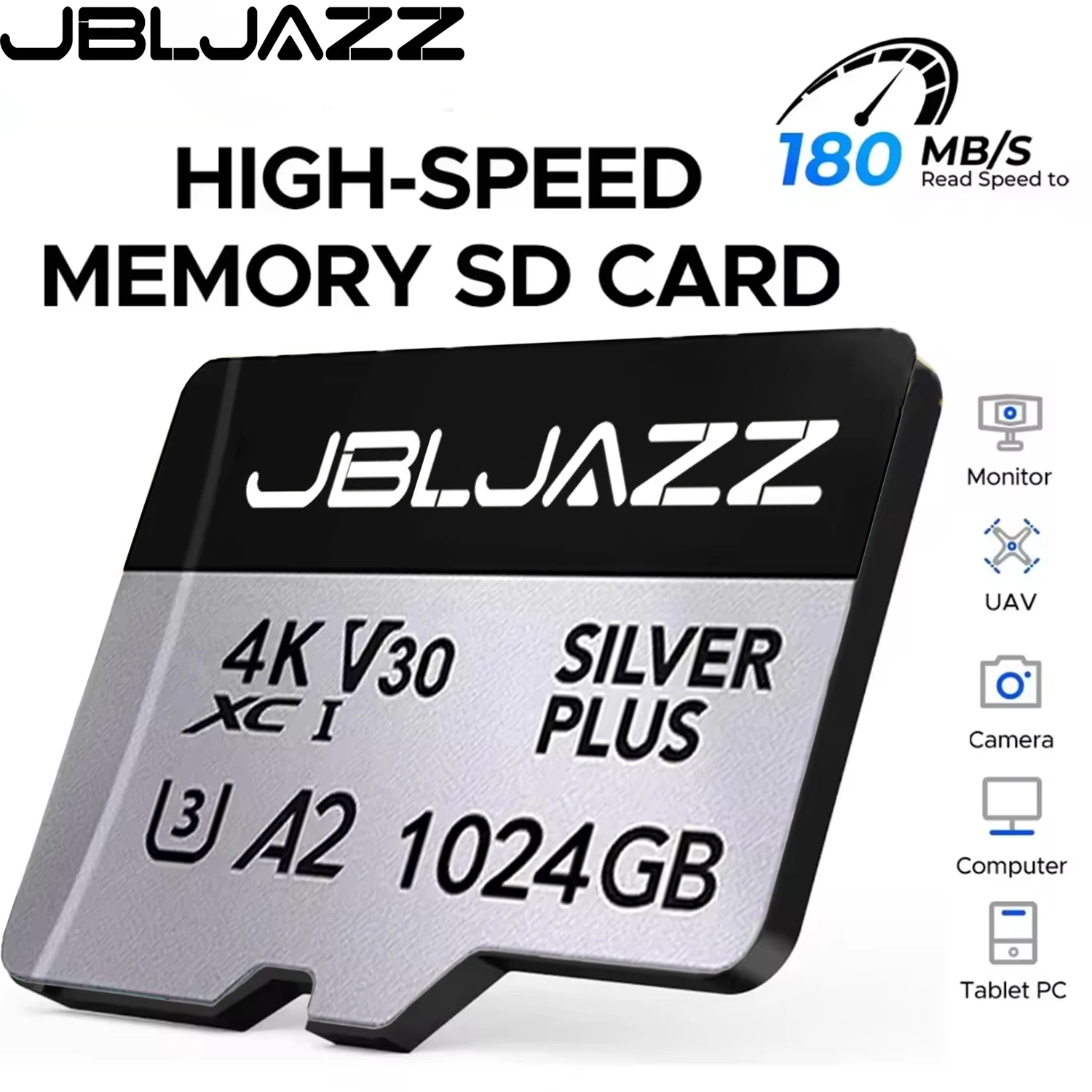 Micro TF SD Card 1TB High Speed Cartao De Memoria 128GB 256GB 512GB 4K V30 Flash Cards 64GB TF Card For Phone Camera Drone
Micro TF SD Card 1TB High Speed Cartao De Memoria 128GB 256GB 512GB 4K V30 Flash Cards 64GB TF Card For Phone Camera Drone