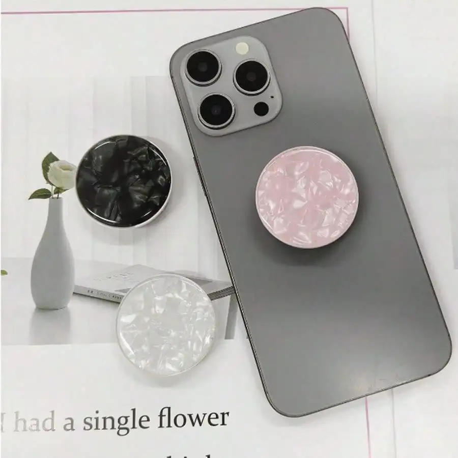 1pc Shell Shaped Phone Holder With Extendable Stand, Air Cushion Stand, Finger Grip, Compatible With IOS And Android Phones, Birthday Gift For Family And Friends, Sliding Phone Stand, Phone Accessory
1pc Shell Shaped Phone Holder With Extendable Stand, Air Cushion Stand, Finger Grip, Compatible With IOS And Android Phones, Birthday Gift For Family And Friends, Sliding Phone Stand, Phone Accessory