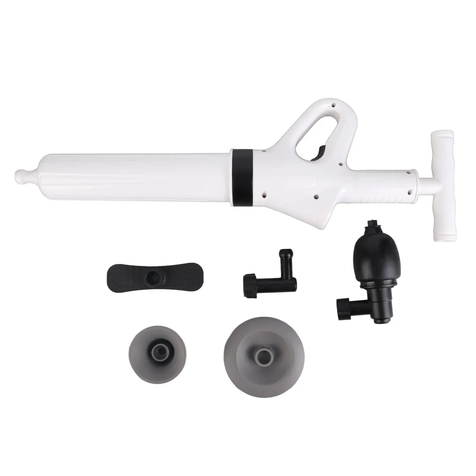Portable High Pressure Dredge Tool Set Clear Gauge Easy Operation Effective Toilet Plunger for kitchen and Bathroom Use
Portable High Pressure Dredge Tool Set Clear Gauge Easy Operation Effective Toilet Plunger for kitchen and Bathroom Use
