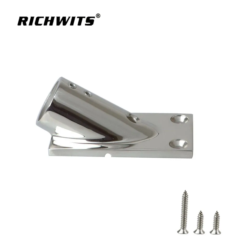 Marine Hardware Stainless Steel Railing Base Fitting Rectangular Base 30 Degree Marine Boat Rectangular Base
Marine Hardware Stainless Steel Railing Base Fitting Rectangular Base 30 Degree Marine Boat Rectangular Base