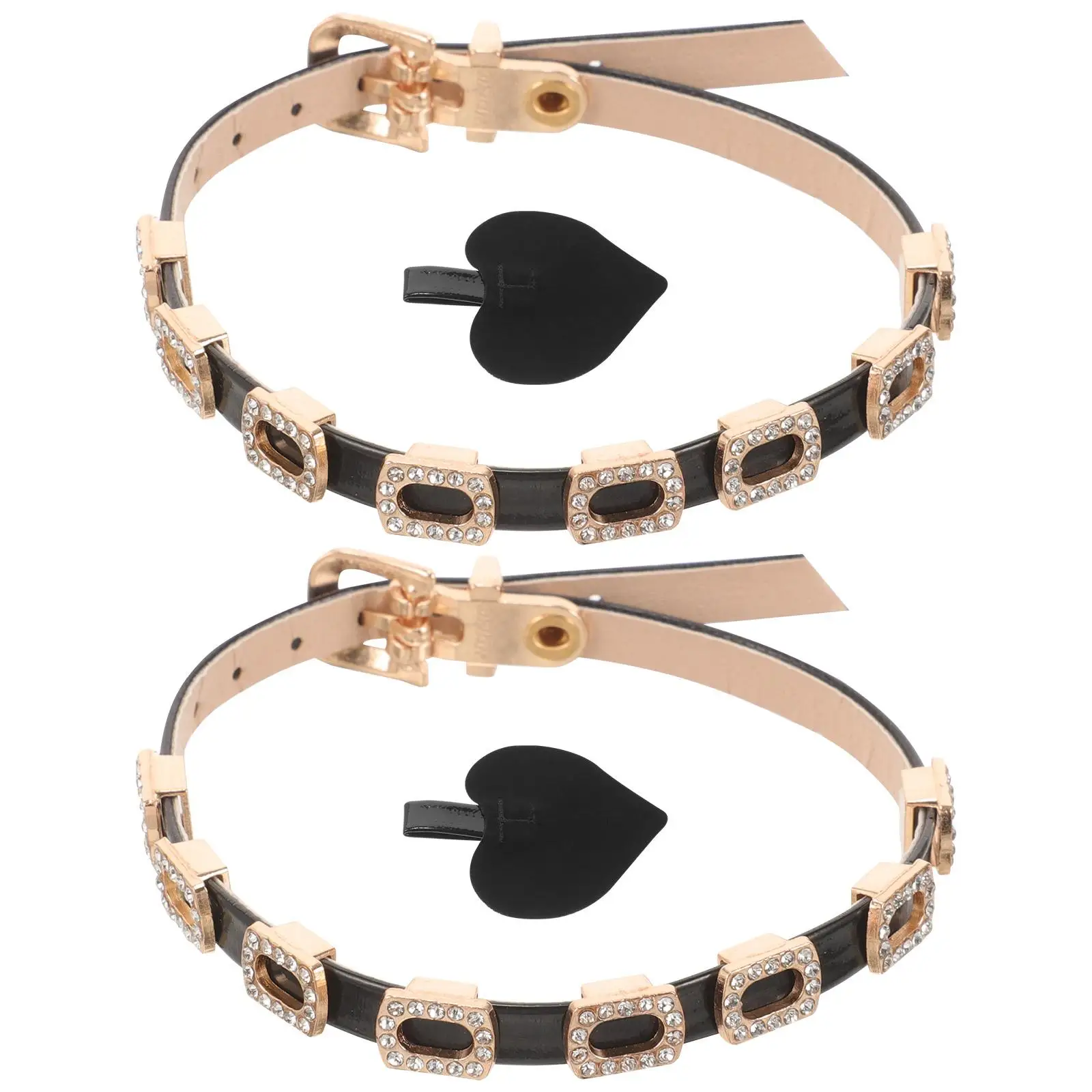Decorative High Heels Straps 1 Pair 0.7CM Black Rhinestone Anti-loose Elastic Ankle Accessories Replacement Heel for Shoes
Decorative High Heels Straps 1 Pair 0.7CM Black Rhinestone Anti-loose Elastic Ankle Accessories Replacement Heel for Shoes