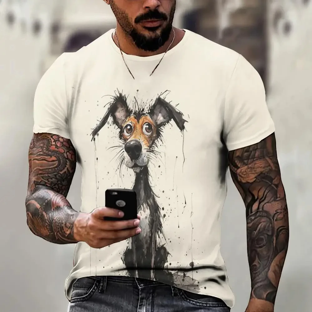 Men's T-Shirt Trend Fashion Street T-Shirt Hip-Hop Loose Short Sleeved Summer T Shirt For Men Clothing Casual Fashion Top Tee
Men's T-Shirt Trend Fashion Street T-Shirt Hip-Hop Loose Short Sleeved Summer T Shirt For Men Clothing Casual Fashion Top Tee