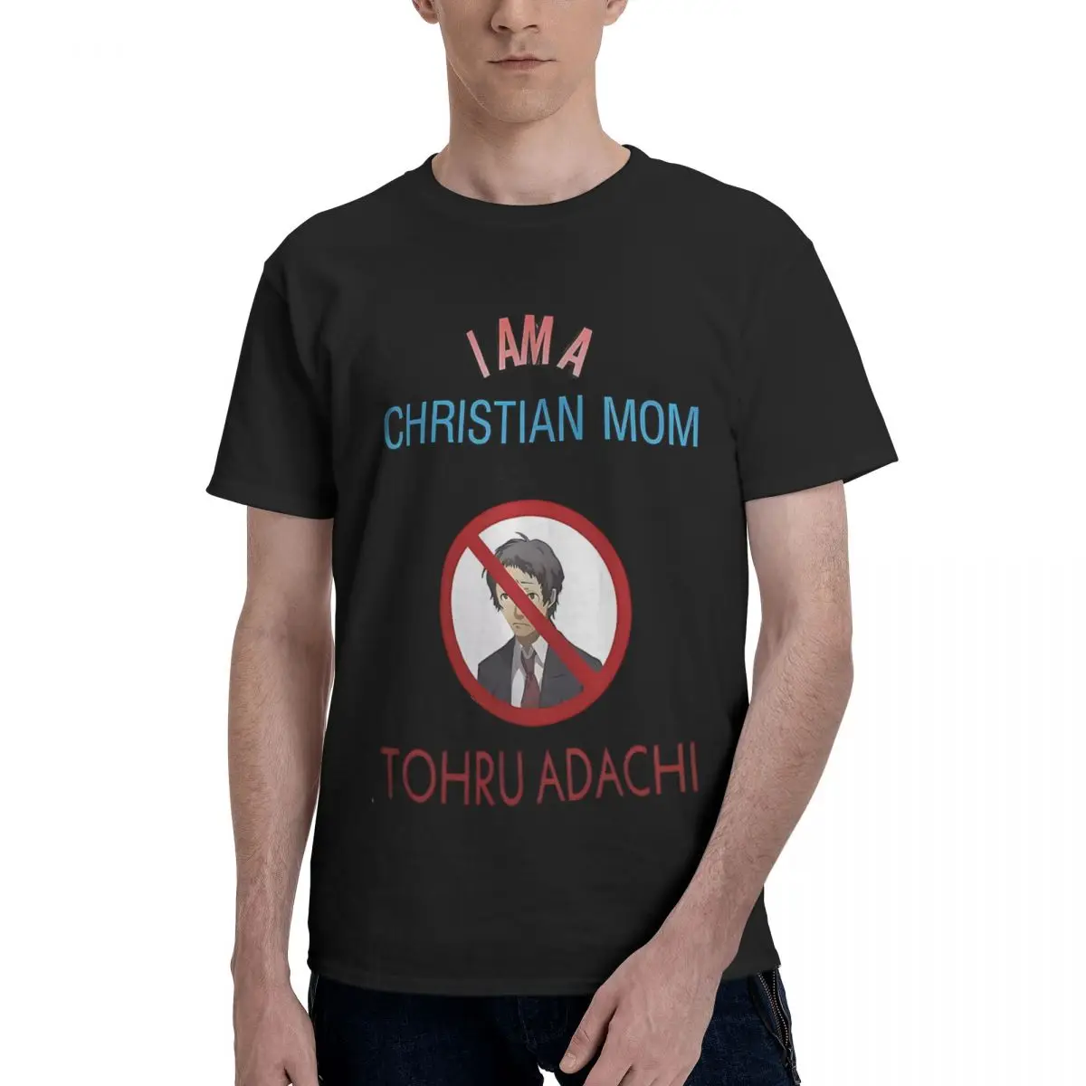 Christian Moms Against Tohru Adachi 100% Cotton Casual Breathable Confortable T Shirt High End Men's Clothing Men's Tops
Christian Moms Against Tohru Adachi 100% Cotton Casual Breathable Confortable T Shirt High End Men's Clothing Men's Tops