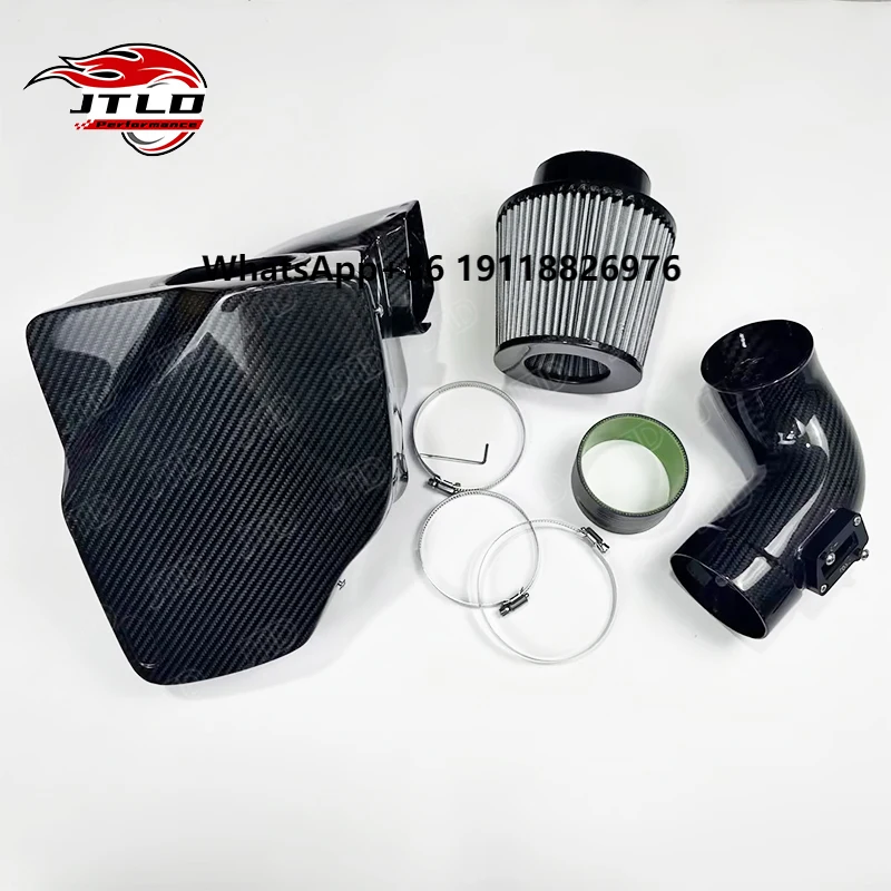 High Performance JTLD Ungrade Dry Carbon Fiber Cold Air Intake System with Filter for G30 B48 2.0T 530i
High Performance JTLD Ungrade Dry Carbon Fiber Cold Air Intake System with Filter for G30 B48 2.0T 530i