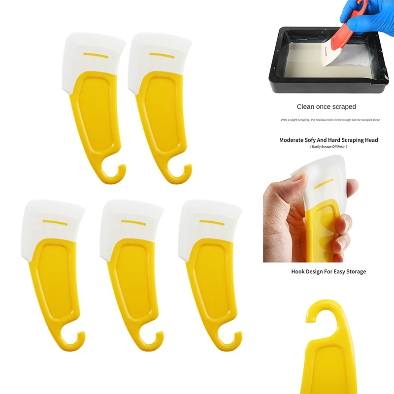 5Pcs Light Curing 3D Printer Replacement Resin Trough Tank Cleaning Scraper For Anycubic Photon Elegoo MARS LCD DLP SLA
5Pcs Light Curing 3D Printer Replacement Resin Trough Tank Cleaning Scraper For Anycubic Photon Elegoo MARS LCD DLP SLA