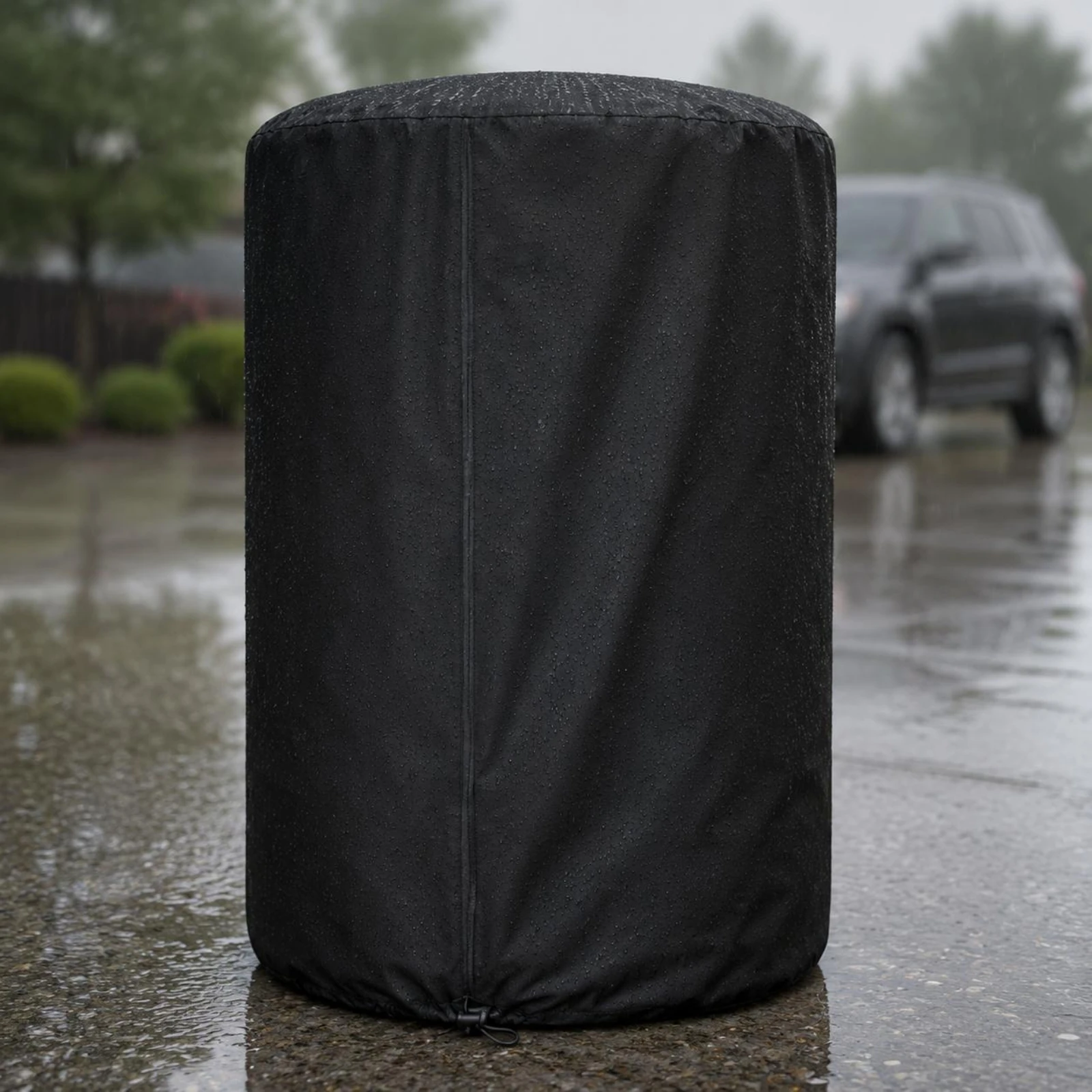 Cylindrical Tire Cover Drawstring Bottom Zippered Tire Cover Vehicle Accessory Dust Proof Water Resistant
Cylindrical Tire Cover Drawstring Bottom Zippered Tire Cover Vehicle Accessory Dust Proof Water Resistant