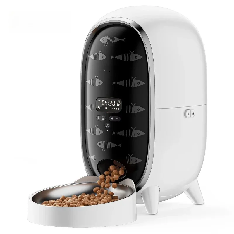 Mobile Control Automatic Cat Feeder Smart 3L Pet Food Dispenser
Mobile Control Automatic Cat Feeder Smart 3L Pet Food Dispenser