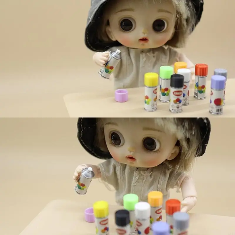 Pack Of 6 Small Doll House Decorations Model Kits with Auto Sprays Paint Realistic Toy for Tiny Scene Photography A2UB
Pack Of 6 Small Doll House Decorations Model Kits with Auto Sprays Paint Realistic Toy for Tiny Scene Photography A2UB