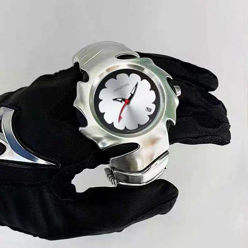 Cool Men's Y2K Unique Blade Fashion Stainless Steel Luxury Quartz Waterproof personality Dress Special shapeWristwatches
Cool Men's Y2K Unique Blade Fashion Stainless Steel Luxury Quartz Waterproof personality Dress Special shapeWristwatches