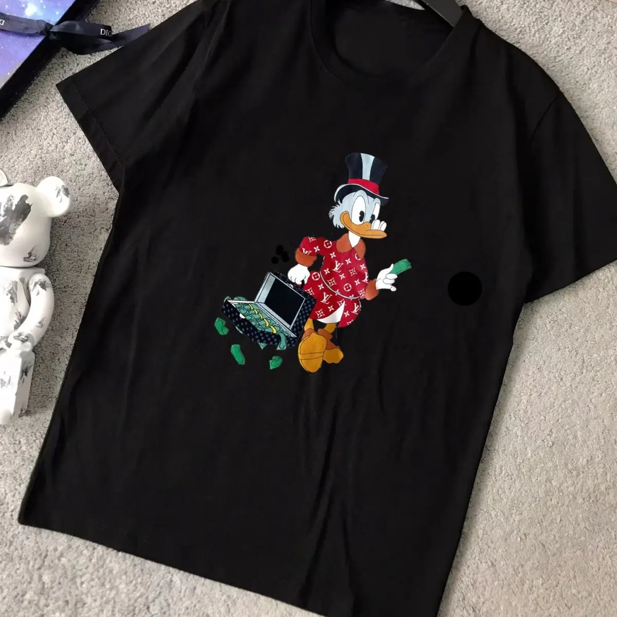 2025 Summer New Women's Tops Men's Tops Luxury Brand Y2K Cotton Printing Casual Party Large Size Crew Neck T-shirt Short Sleeve
2025 Summer New Women's Tops Men's Tops Luxury Brand Y2K Cotton Printing Casual Party Large Size Crew Neck T-shirt Short Sleeve