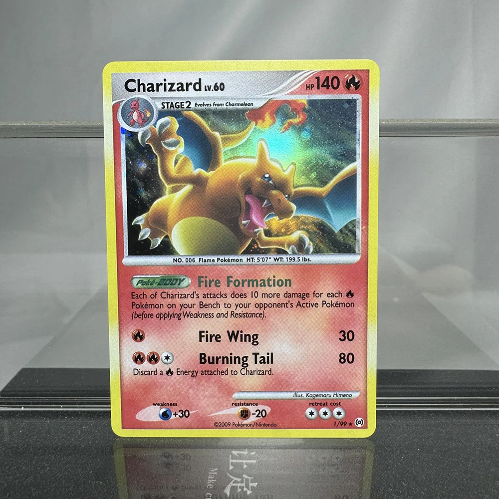 PKM Cards Holographic Charizard EX GX Resolve MCharizard Single Cards TAG TEAM Game Collection Cards PTCG Proxy Cards Toys Gifts
PKM Cards Holographic Charizard EX GX Resolve MCharizard Single Cards TAG TEAM Game Collection Cards PTCG Proxy Cards Toys Gifts