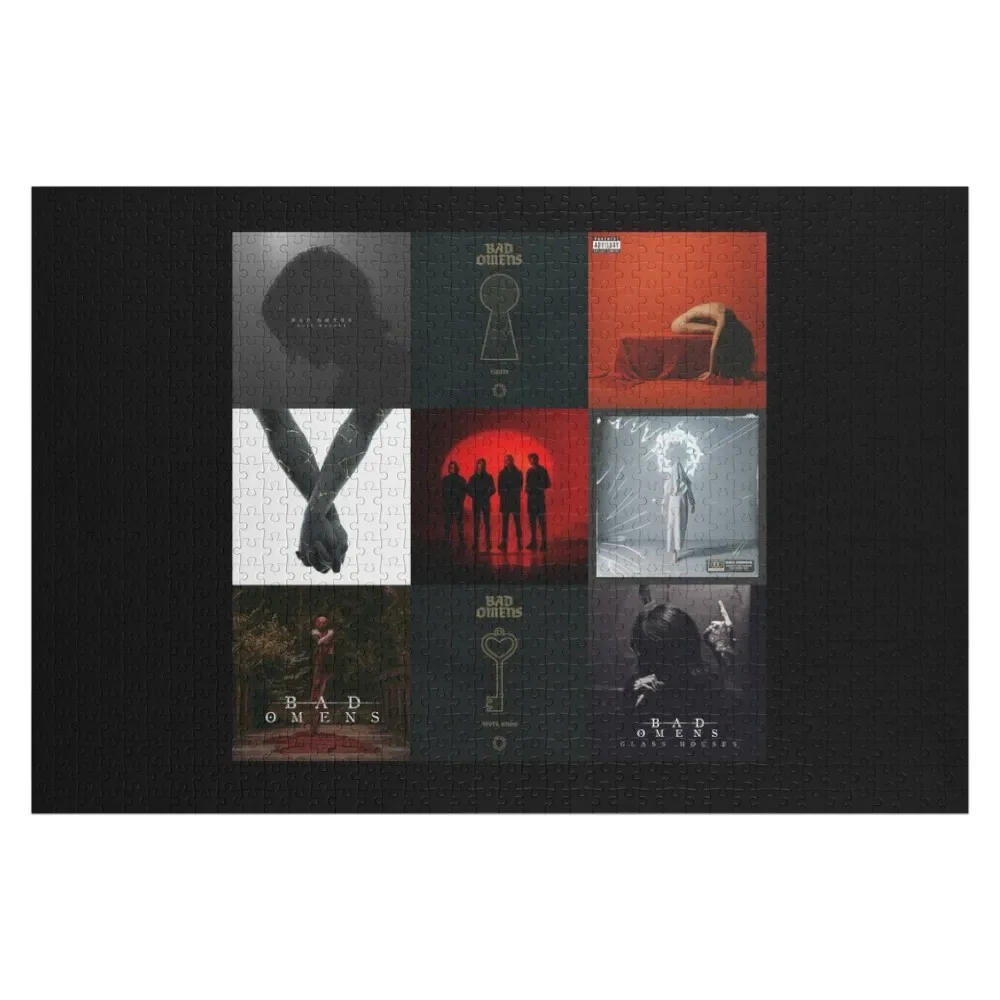 Bad Omens all albums, popular singles and members Jigsaw Puzzle Baby Toy Wooden Adults Customized Picture Photo Puzzle
Bad Omens all albums, popular singles and members Jigsaw Puzzle Baby Toy Wooden Adults Customized Picture Photo Puzzle