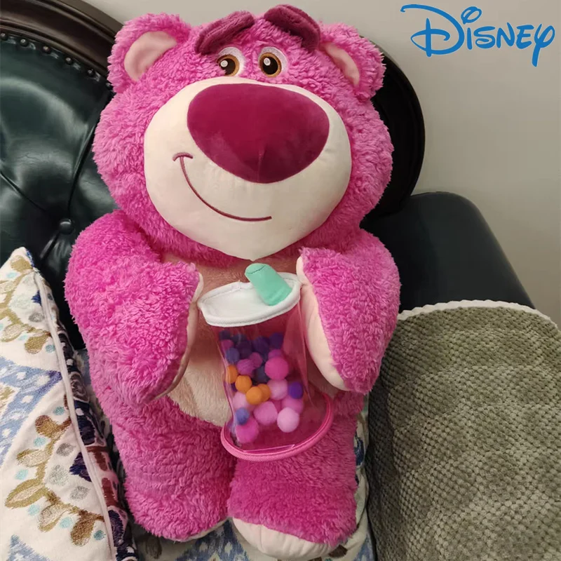 43cm Anime Disney Lovely Lotso Tea With Milk Series Plush Toys Cute Cartoon Animals Stuffed Throw Pillow Children Birthday Gift
43cm Anime Disney Lovely Lotso Tea With Milk Series Plush Toys Cute Cartoon Animals Stuffed Throw Pillow Children Birthday Gift