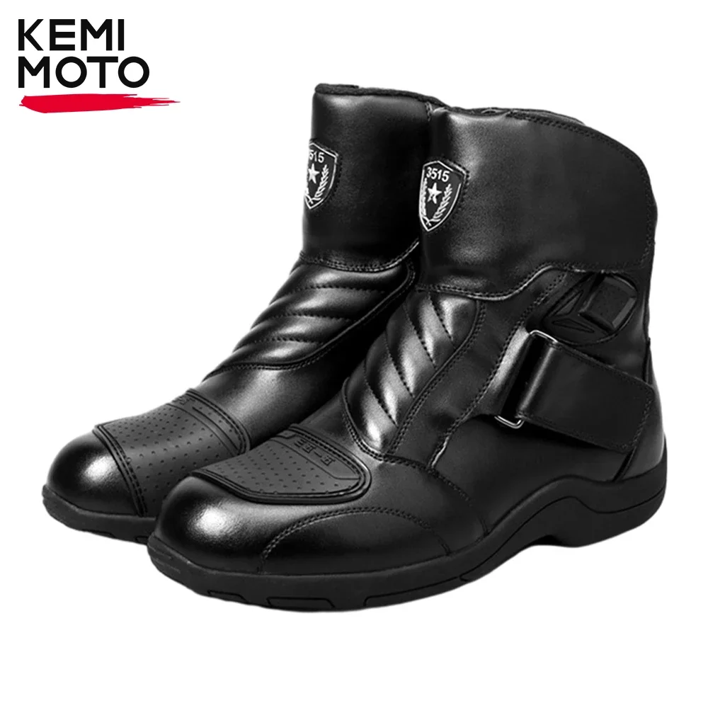 Motorcycle Boots Men Windproof Cycling Shoes Rider PU Fabric Rubber Sole Wear-resistant Anti-collision Durable Outdoor Cycling
Motorcycle Boots Men Windproof Cycling Shoes Rider PU Fabric Rubber Sole Wear-resistant Anti-collision Durable Outdoor Cycling