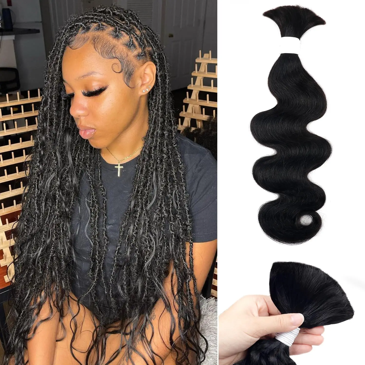 Объемная волна Человеческие волосы Плетение волос без утка Пучки Глубокая волна Объемные волосы в стиле бохо Для плетения Бразильские вьющиеся косы в стиле бохо Человеческие волосы
Объемная волна Человеческие волосы Плетение волос без утка Пучки Глубокая волна Объемные волосы в стиле бохо Для плетения Бразильские вьющиеся косы в стиле бохо Человеческие волосы