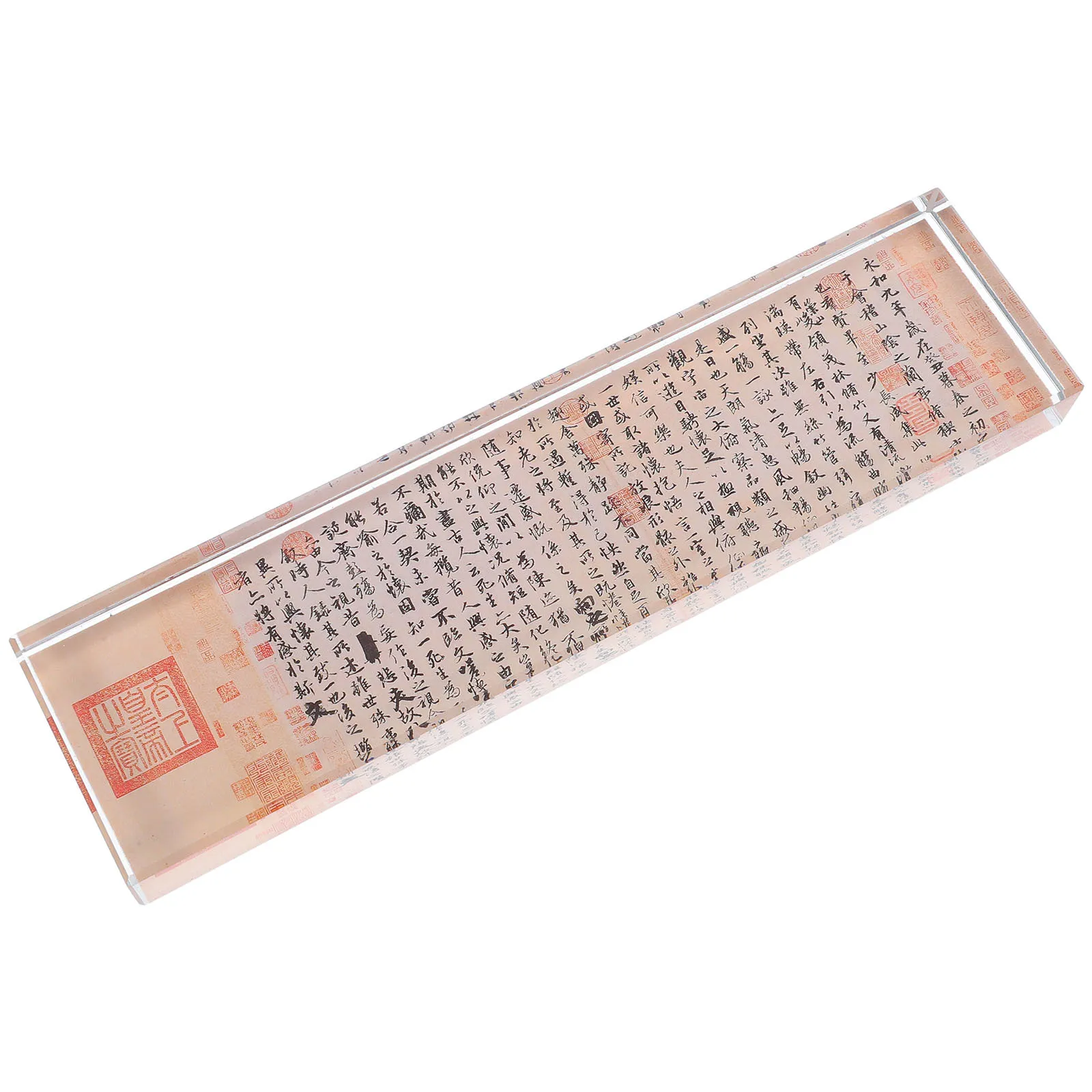 1Set Glass Calligraphy Paperweight Vintage Design Stable Desk Writing Weight for Office Decoration Multi-Use Painting Sewing
1Set Glass Calligraphy Paperweight Vintage Design Stable Desk Writing Weight for Office Decoration Multi-Use Painting Sewing