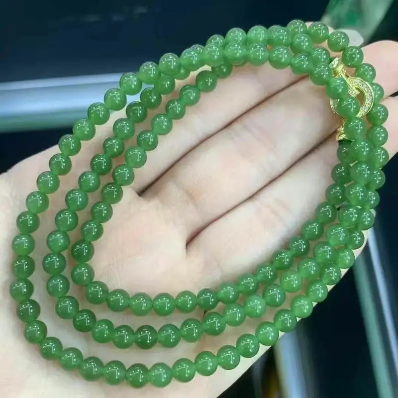 Natural Hotan Jade Buddha Bead Multi-Loop Bracelet Accessories Loose Beads Fashionable And Versatile
Natural Hotan Jade Buddha Bead Multi-Loop Bracelet Accessories Loose Beads Fashionable And Versatile