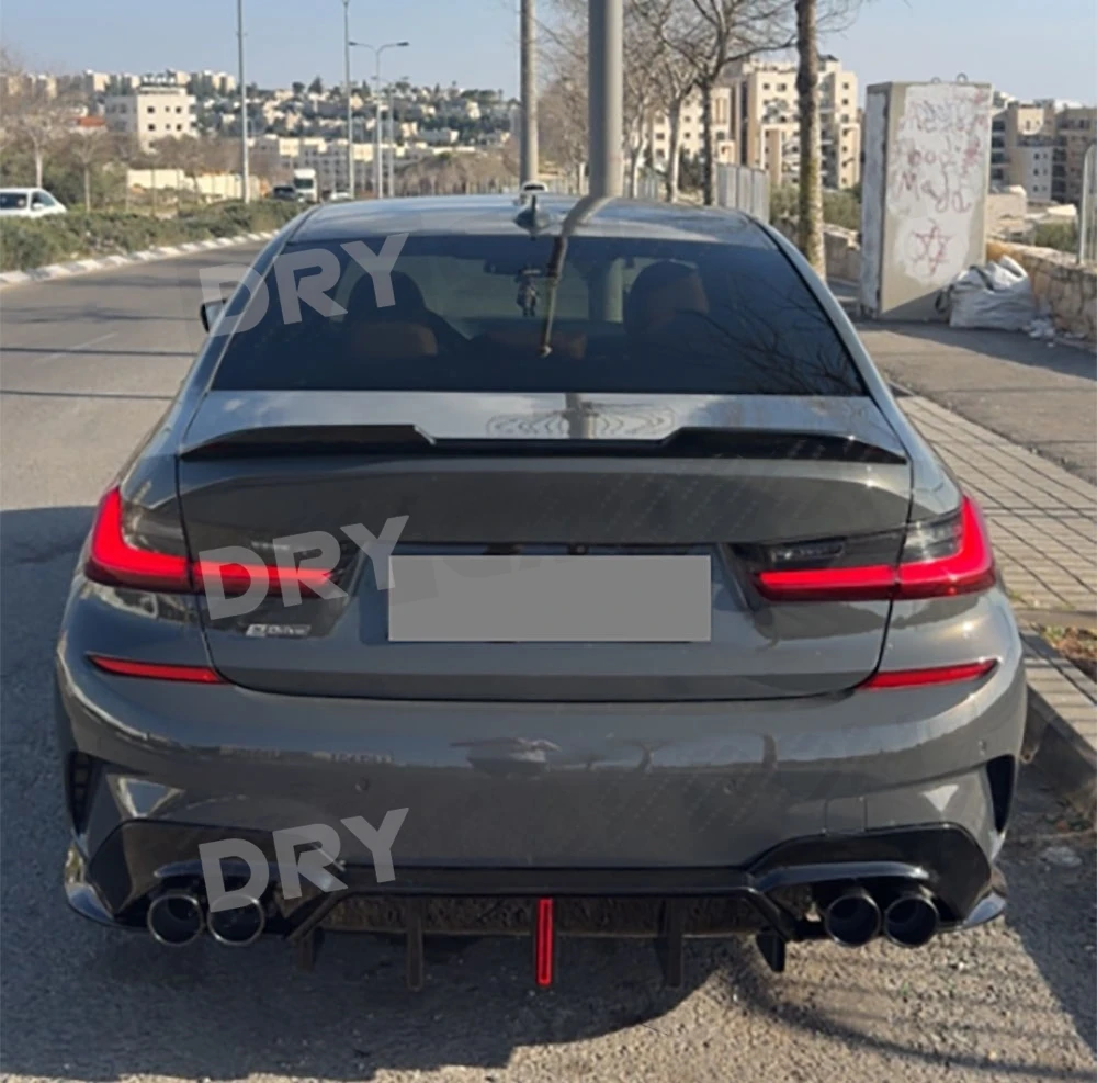 Rear Bumper Lip Diffuser Splitter Gloss Black Rear Lip For BMW 3 Series G20 G28 M Sport 2019 2020 2021 Car Accessories
Rear Bumper Lip Diffuser Splitter Gloss Black Rear Lip For BMW 3 Series G20 G28 M Sport 2019 2020 2021 Car Accessories