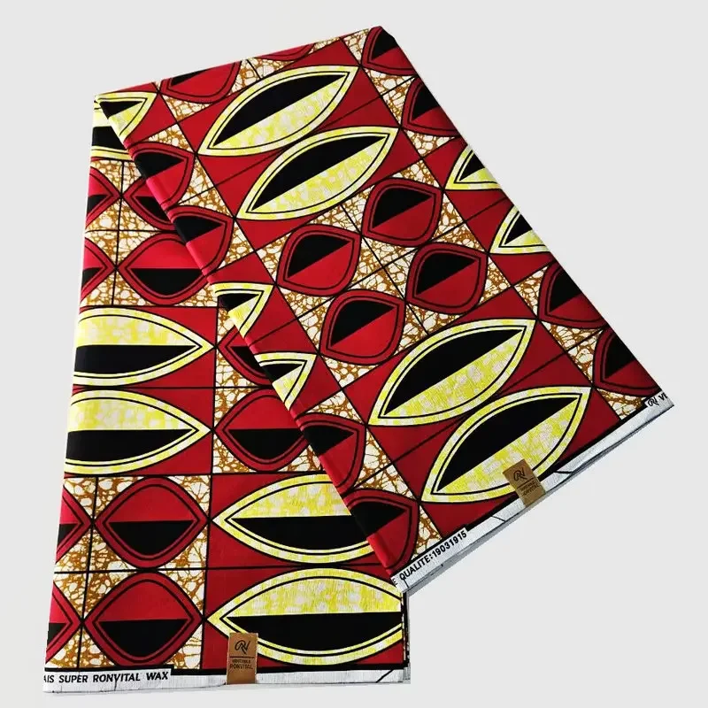 100% Cotton African Ankara Batik Fabric - Spring & Summer Red Yellow Geometry Print for Summer Clothing,DIY Material R823
100% Cotton African Ankara Batik Fabric - Spring & Summer Red Yellow Geometry Print for Summer Clothing,DIY Material R823